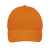 Бейсболка 'SUNNY', 5 клиньев, застежка на липучке, оранжевый, 100% хлопок, плотность 180 г/м2, Цвет: оранжевый, изображение 2