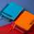 Бизнес-блокнот 'Cubi', 150*180 мм, оранжевый, кремовый форзац, мягкая обложка, в линейку, Цвет: оранжевый, изображение 3