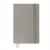 Бизнес-блокнот GLORI, A5, серый, твердая обложка, в линейку, Цвет: серый, изображение 2