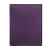 Бизнес-блокнот 'Biggy', B5 формат, фиолетовый, серый форзац, мягкая обложка, в клетку, Цвет: фиолетовый, изображение 3