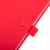 Бизнес-блокнот А5 FLIPPY, красный, твердая обложка, в линейку, Цвет: красный, изображение 2