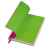 Бизнес-блокнот 'Funky' розовый с  зеленым  форзацем, мягкая обложка,  линейка, Цвет: розовый, зеленый, изображение 2