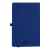 Бизнес-блокнот 'Gracy', 130х210 мм, синий, кремовая бумага, гибкая обложка, в линейку, на резинке, Цвет: синий, Размер: 130х210 мм, изображение 3