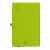 Бизнес-блокнот 'Gracy', 130х210 мм, зел.ябл., кремовая бумага, гибкая обложка, в линейку, на резинке, изображение 3