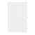 Бизнес-блокнот 'Gracy', 130х210 мм, белый, кремовая бумага, гибкая обложка, в линейку, на резинке, Цвет: белый, Размер: 130х210 мм, изображение 2