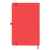 Бизнес-блокнот А5  'Silky', красный,  твердая обложка,  в клетку, Цвет: красный, изображение 3