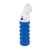 Бутылка для воды складная с карабином SPRING, синяя, 550/250 мл, силикон, Цвет: синий, изображение 2