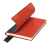 Бизнес-блокнот 'Trendi', 130*210 мм, черно-красный, мягкая обложка, в линейку, Цвет: черный, красный, изображение 5