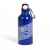 Бутылка для воды 'Mento-1', алюминиевая, с карабином, 400 мл., серый, Цвет: серый, изображение 6