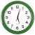 Часы настенные 'ПРОМО' разборные , зеленый,  D28,5 см, пластик, Цвет: зеленый, Размер: D28,5 см, изображение 2