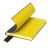 Бизнес-блокнот 'Trendi', 130*210 мм, черно-желтый, мягкая обложка, в линейку, Цвет: черный, желтый, изображение 5
