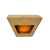 Чайная/кофейная пара CAPPUCCINO, оранжевый, 260 мл, фарфор, Цвет: оранжевый, изображение 8