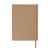 Ежедневник недатированный Anderson, А5, светло-коричневый, белый блок, Цвет: светло-коричневый, изображение 3