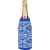 Чехол  вязаный  на бутылку/термос 'Зимний орнамент',  синий, акрил,  шеврон, изображение 2