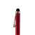 CLICKER TOUCH, ручка шариковая со стилусом для сенсорных экранов, красный/хром, металл, Цвет: красный, серебристый, изображение 2