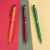 CLICKER TOUCH, ручка шариковая со стилусом для сенсорных экранов, зеленый/хром, металл, Цвет: зеленый, серебристый, изображение 3