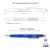 CODEX, ручка шариковая, синий, металл, Цвет: синий, изображение 2
