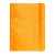 Ежедневник недатированный Boomer, А5,  оранжевый, кремовый блок, без обреза, изображение 2