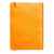 Ежедневник недатированный Boomer, А5,  оранжевый, кремовый блок, без обреза, изображение 3