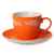 Чайная пара TENDER, 250 мл, оранжевый, фарфор, прорезиненное покрытие, Цвет: оранжевый, изображение 9