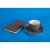 Чайная пара TENDER, 250 мл, серый, фарфор, прорезиненное покрытие, Цвет: серый, изображение 5