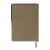 Ежедневник недатированный Montrose, А5,  светло-коричневый, кремовый блок, графитовый срез, Цвет: светло-коричневый, изображение 3