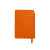 Ежедневник недатированный SALLY, A6, оранжевый, кремовый блок, Цвет: оранжевый, изображение 7