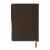 Ежедневник недатированный Montrose, А5, коричневый, кремовый блок, графитовый срез, Цвет: коричневый, изображение 3