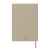 Ежедневник недатированный Shady, А5,  бежевый, кремовый блок, светло-коричневый обрез, Цвет: бежевый, изображение 5
