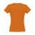 Футболка женская MISS, оранжевый, S, 100% хлопок, 150 г/м2, Цвет: оранжевый, Размер: S, изображение 2