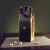 Кейс для бутылки вина, 11х11х31 см, искуccтвенная кожа, шильд, изображение 2