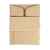 Коробка подарочная mini BOX, размер 16*15*8 см, картон МГК бур., самосборная, Цвет: коричневый, изображение 3