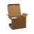 Коробка для кружек 23504, 26701, размер 12,3х10,0х9,2 см, микрогофрокартон, коричневый, Цвет: коричневый, изображение 2