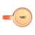 Кружка GRADE с прорезиненным покрытием, оранжевый, 300 мл, фарфор, Цвет: оранжевый, изображение 5