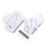 Ланч-бокс FANDEX, ложка, вилка нож в комплекте, 18,7х12,1х10,6см, 2х700мл, антибактериальный пластик, Цвет: белый, изображение 3