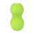 Массажер PEANUT, зеленый, 9x16,5 см, полиуретан, Цвет: зеленое яблоко, изображение 2