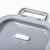 Термо ланч-бокс DIXER, 850, 350 и 500 мл, 21,5х14х11,5см, нержавеющая сталь, пластик, Цвет: белый, серый, изображение 6