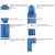 Ветровка мужская SURF, темно-синий, XS, 100% нейлон, 210Т, Цвет: темно-синий, Размер: XS, изображение 2