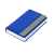 Визитница 'Горизонталь', синий, 10х6,5х1,7 см, иск. кожа, металл, лазерная гравировка, Цвет: синий, изображение 2