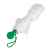 Зонт складной FANTASIA, механический, белый с зеленой ручкой, Цвет: белый, зеленый, изображение 3
