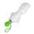 Зонт складной FANTASIA, механический, белый со светло-зеленой ручкой, Цвет: белый, зеленое яблоко, изображение 3