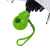 Зонт складной FANTASIA, механический, белый со светло-зеленой ручкой, Цвет: белый, зеленое яблоко, изображение 4