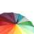Зонт-трость  'Радуга' (полуавтомат), D=110см, 100% полиэстер, пластик, шелкография, Цвет: разные цвета, изображение 3
