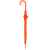 Зонт-трость с пластиковой ручкой, механический, оранжевый, D=103 см, 100% полиэстер 190 T, Цвет: оранжевый, изображение 3