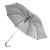 Зонт-трость с пластиковой ручкой  'под алюминий' 'Silver', полуавтомат, серый, D=103 см,, Цвет: серый, изображение 2