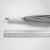 Зонт-трость с пластиковой ручкой  'под алюминий' 'Silver', полуавтомат, серый, D=103 см,, Цвет: серый, изображение 5
