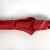 Зонт-трость с пластиковой ручкой  'под алюминий' 'Silver', полуавтомат, красный с серебром, D=103 cм, Цвет: красный, серебристый, изображение 4