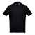 Рубашка-поло мужская ADAM, черный, M, 100% хлопок, плотность 195 г/м2, Цвет: черный, Размер: M