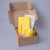 Подарочный набор JOY: блокнот, ручка, кружка, коробка, стружка, жёлтый, изображение 7