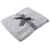 Плед 'Yelix', флис 280 гр/м2, размер 120*160 см, цвет серый меланж, Цвет: серый меланж, изображение 3